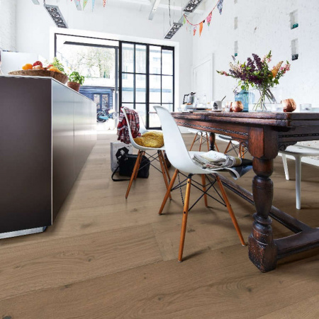 Паркетная доска Meister HD 400 Lindura Дуб аутентик серый масло 8744 Authentic greige oak фото 2