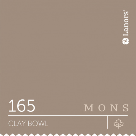 Краска Lanors Mons Цвет Clay Bowl 165 Глиняная Чаша Interior 0,2 Л