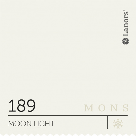 Краска Lanors Mons Цвет Moon Light 189 Лунный Свет Eggshell 2,5 Л