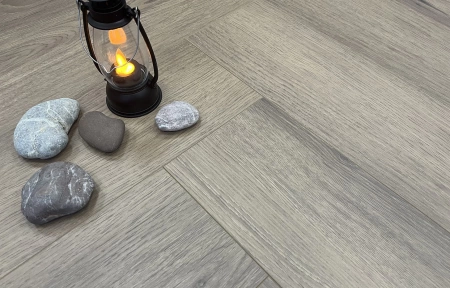 MSPC каменный ламинат Stone Floor Английская елка Дуб Браунстоун 2529-4 MР