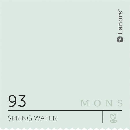 Краска Lanors Mons Цвет Spring Water 93 Родниковая Вода Interior 2,5 Л