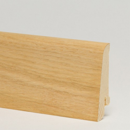 Плинтус Pedross дуб без покрытия скошенный 58×20