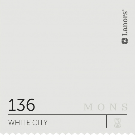 Краска Lanors Mons цвет White city 136 Белый город.