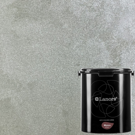 Штукатурка декоративная Lanors Monro Silver MS_071 3 кг