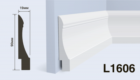 Плинтус Hiwood L1606 фото 3