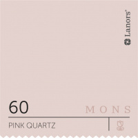 Краска Lanors Mons Цвет Pink Quartz 60 Розовый Кварц Interior 0,2 Л