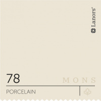 Краска Lanors Mons Цвет Porcelain 78 Фарфор Interior 0,2 Л