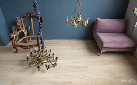 SPC ламинат Vinilam Cork Premium 33555 Дуб Сарагоса