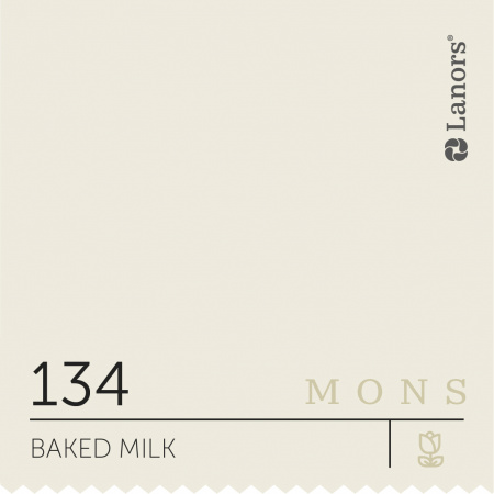 Краска Lanors Mons цвет Baked milk 134 Топленое молоко