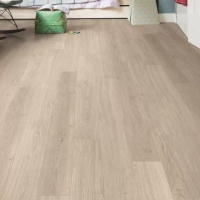 Ламинат Quick Step Perspective  PER1304 Доска дубовая светло-серая лакированная