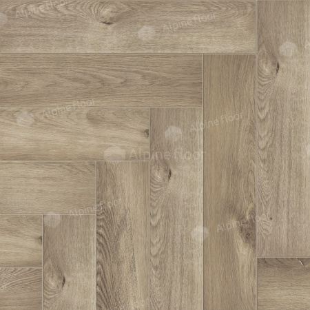 SPC ламинат Alpine Floor Parquet Light ECO 13-5 Дуб Натуральный Отбеленный фото 2
