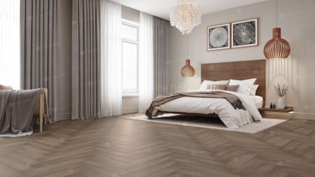 Кварц виниловый ламинат SPC Alpine Floor Parquet Premium ABA ECO 19-7 Дуб насыщенный фото 2