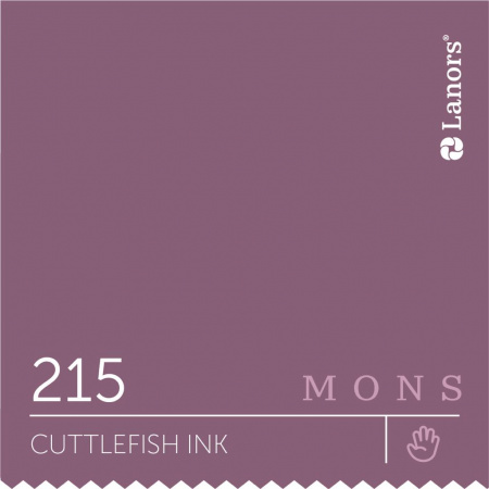 Краска Lanors Mons цвет Cuttlefish Ink 215 Черила каракатицы